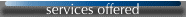 services offered